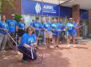 TI members ready to participate in a fox hunt at ARRL Headquarters