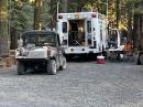 The command post. [Calaveras County Sheriff's Office, photo]