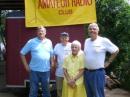 Fritz Nitsch, W4NTO (second from left), also received the George Hart Distinguished Service Award, bestowed by the ARRL Board of Directors at its 2012 Annual Meeting. [Photo courtesy of Spartanburg (South Carolina) Amateur Radio Club]