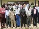 South Sudan telecommunications officials and DXpedition team members met for a ham radio training session. 