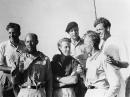 The crew of the <em>Kon-Tiki</em>.