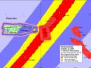 This map shows the status of Hurricane Omar as of 11 AM Wednesday, October 15.